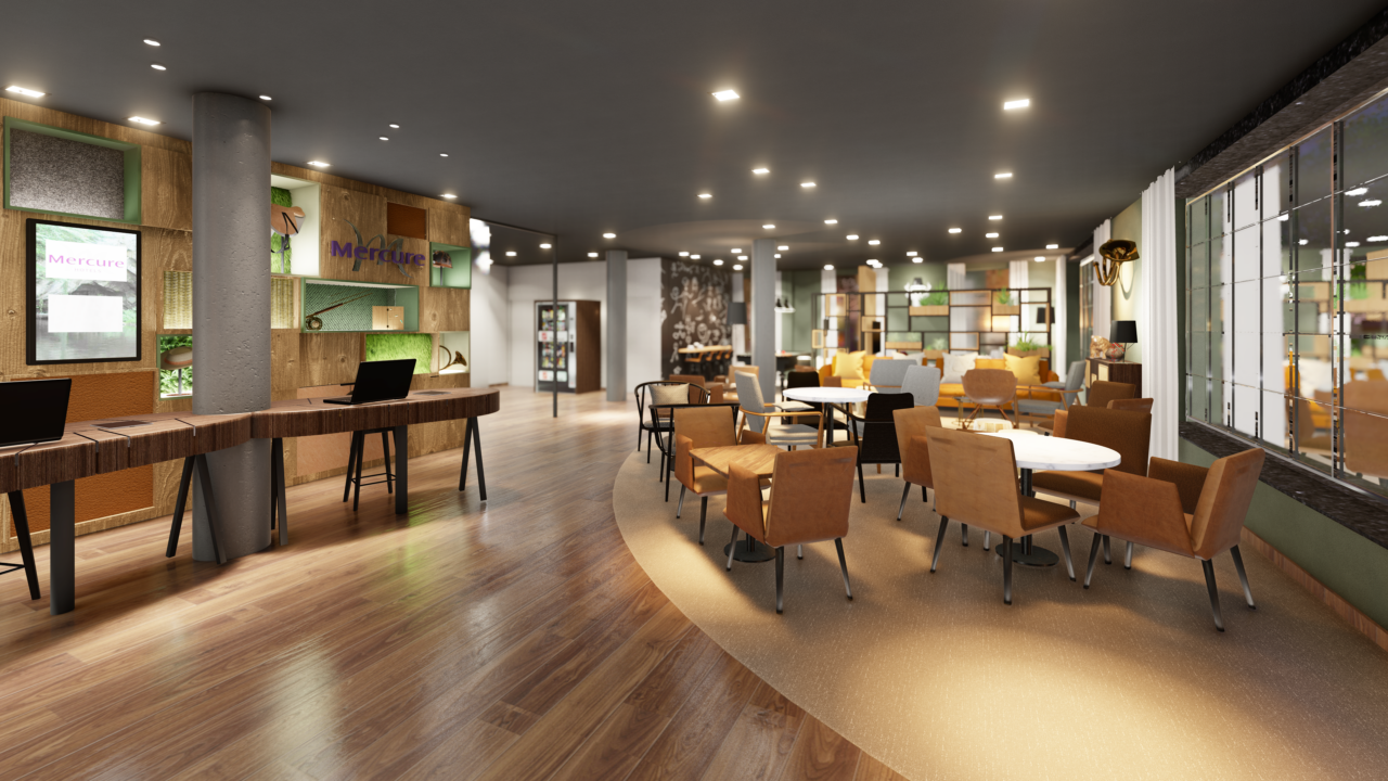 Mercure Han Sur Lesse Champels Creative Hospitality Lobby Lounge